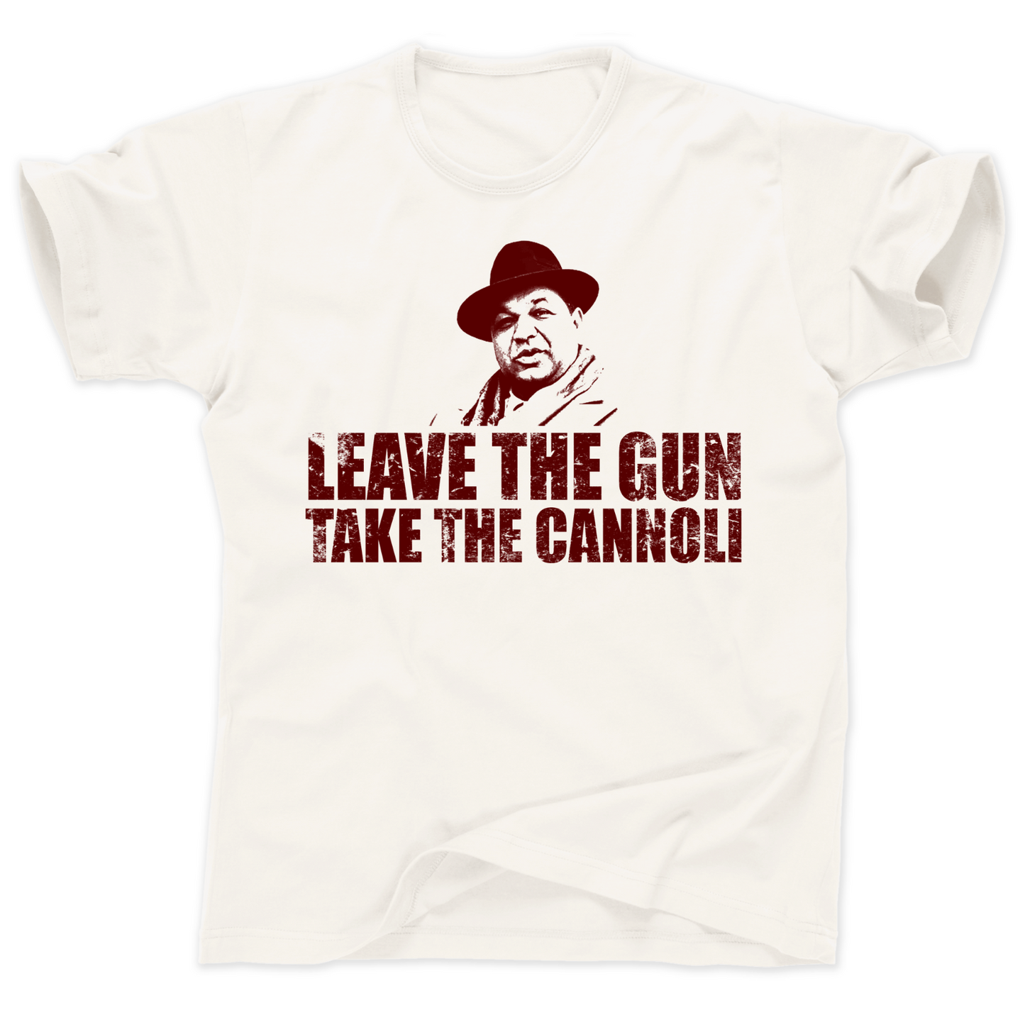 Leave the Gun Take the Cannoli Tee – Retro Mafia Style