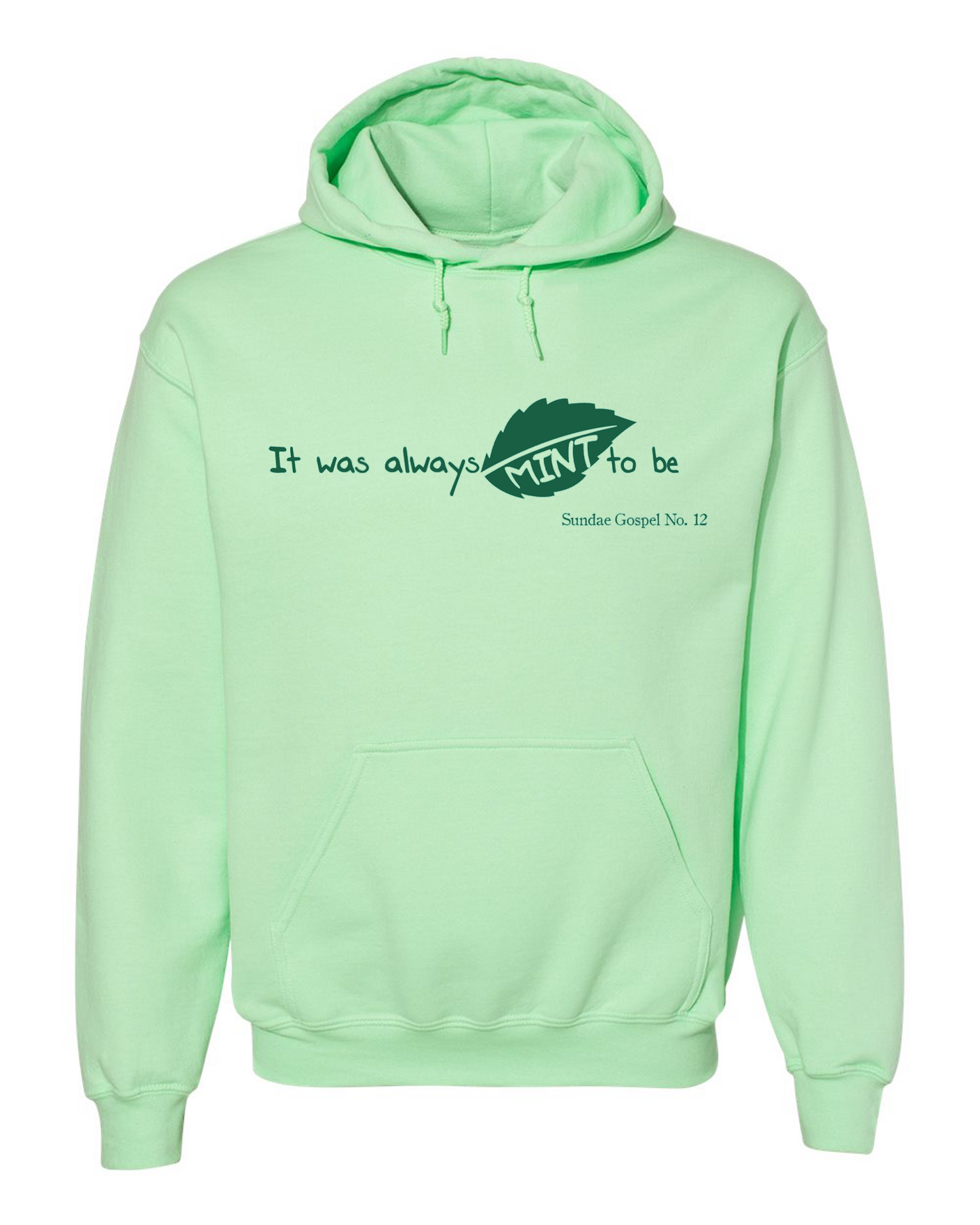 Sundae Scoop "Mint To Be" Hoodie – Cozy Ice Cream Lover Hoodie