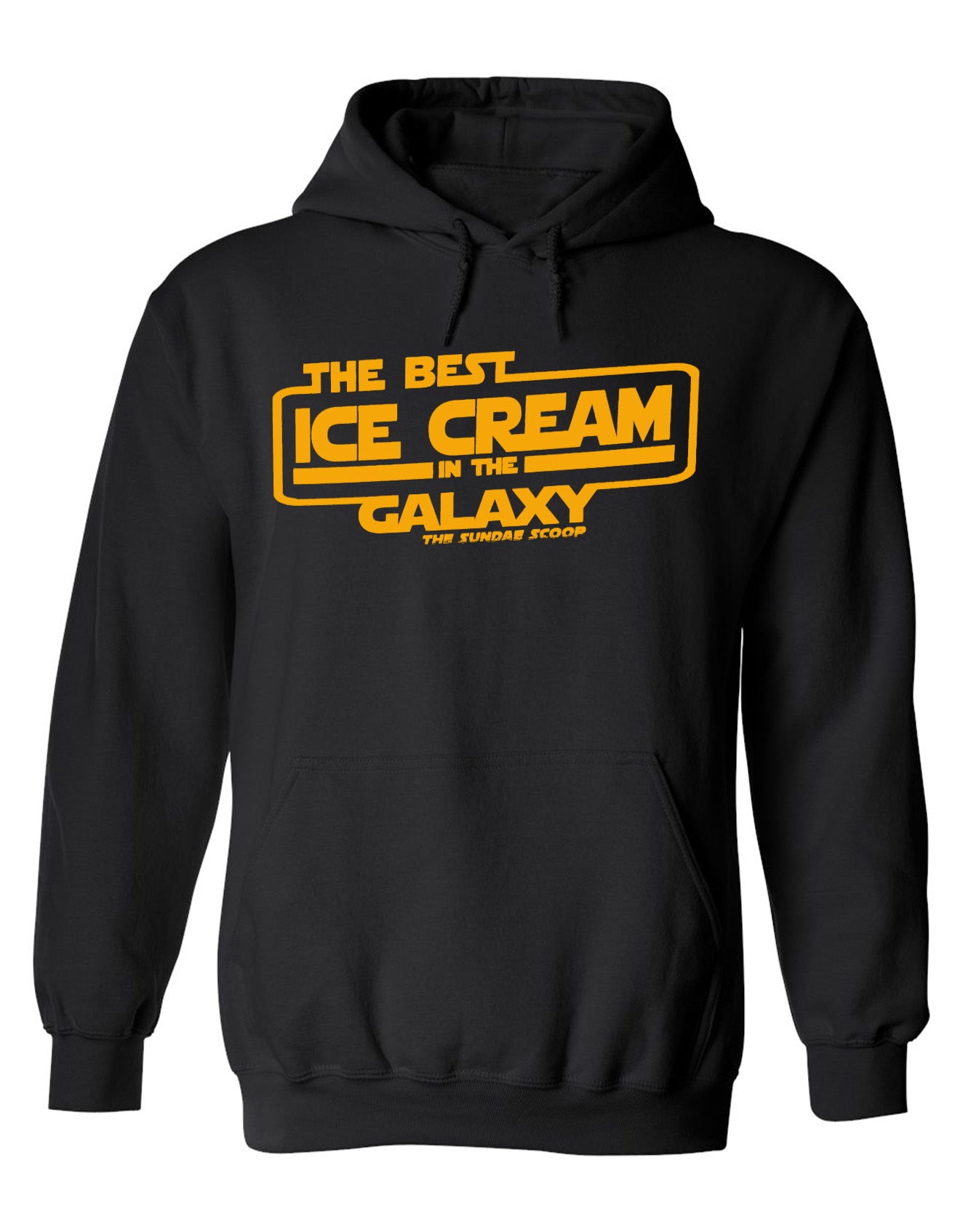 Sundae Scoop "Best Ice Cream in the Galaxy" Hoodie – Cozy Space-Themed Hoodie