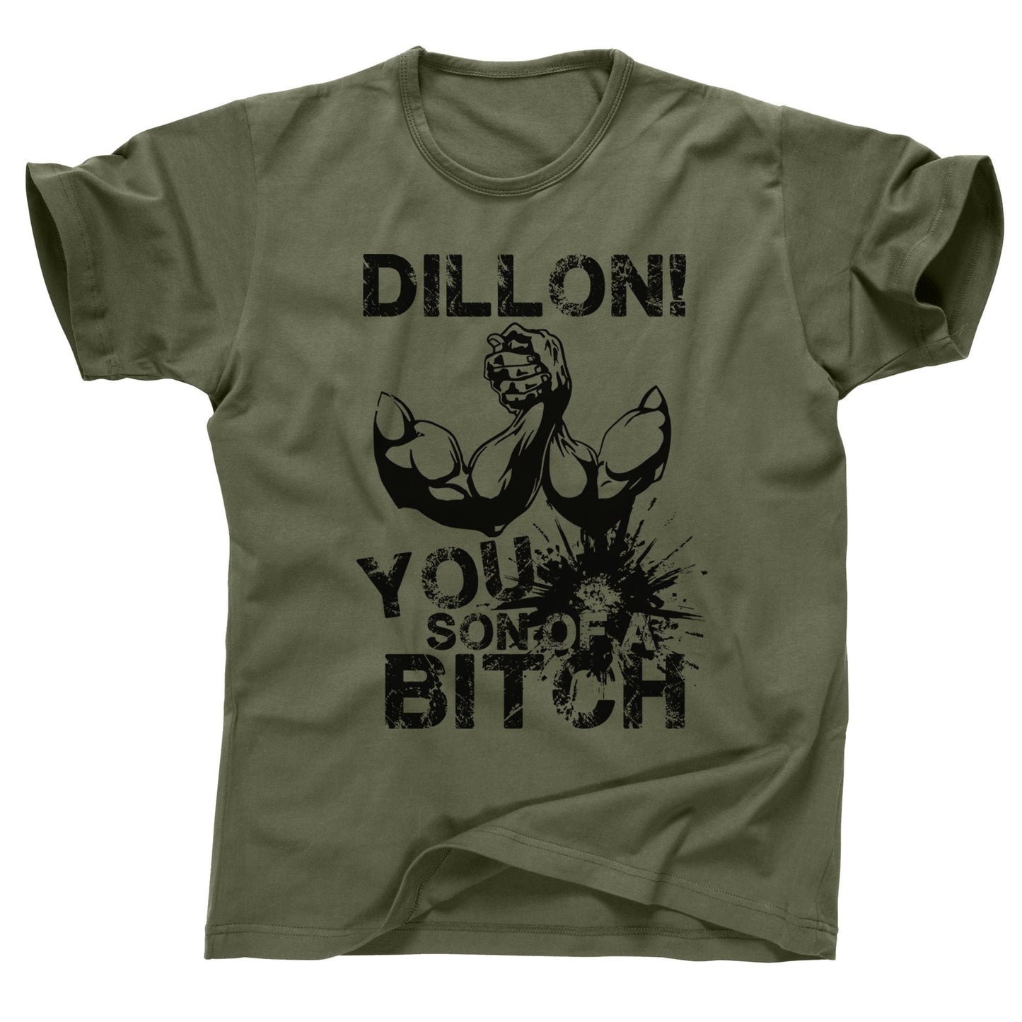 Predator 2 3 4 trilogy Arnold Schwarzenegger Alien VS verses  DILLON You Son of a Bitch Carl Weathers Jesse Ventura the Expendables T Shirt