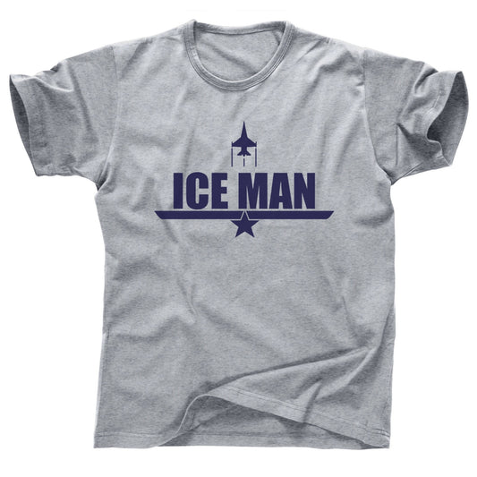 Ice Man Fighter Jet Retro Aviator Tee