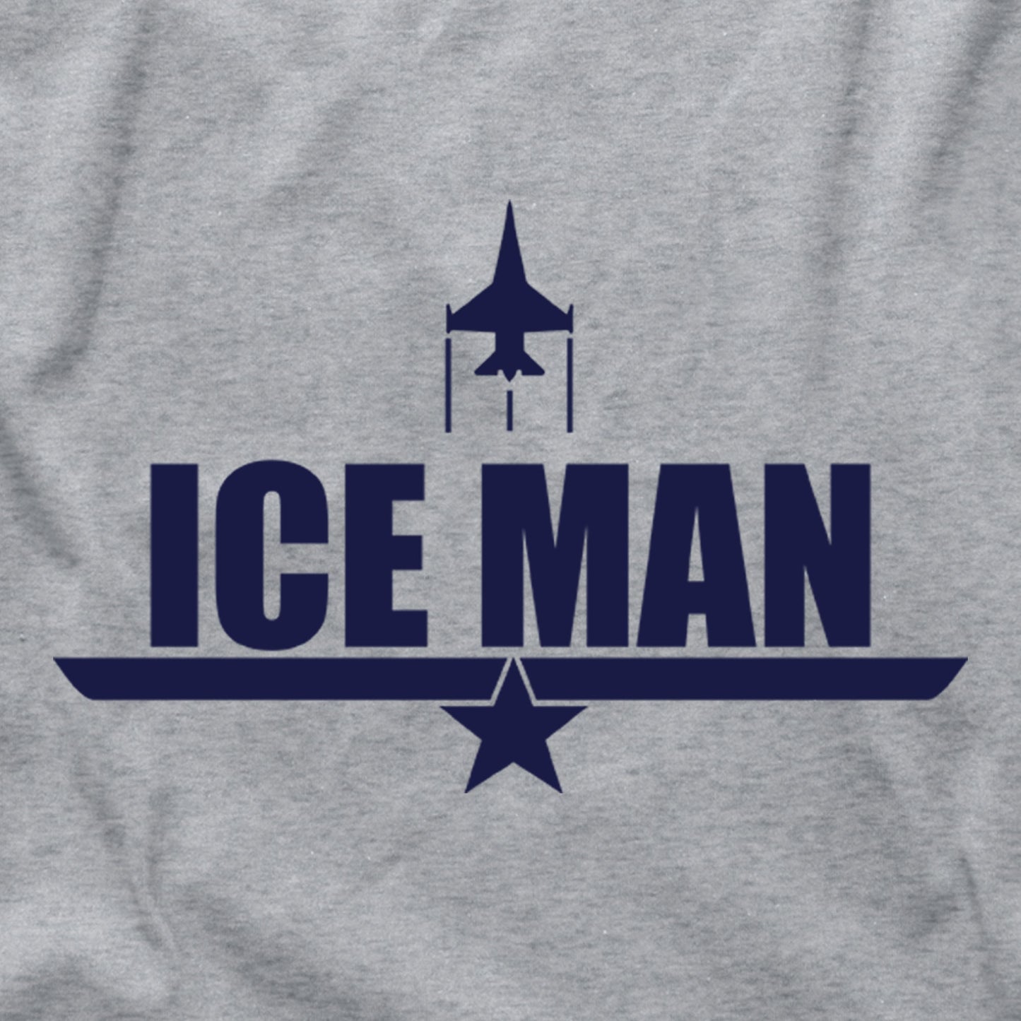 Ice Man Fighter Jet Retro Aviator Tee
