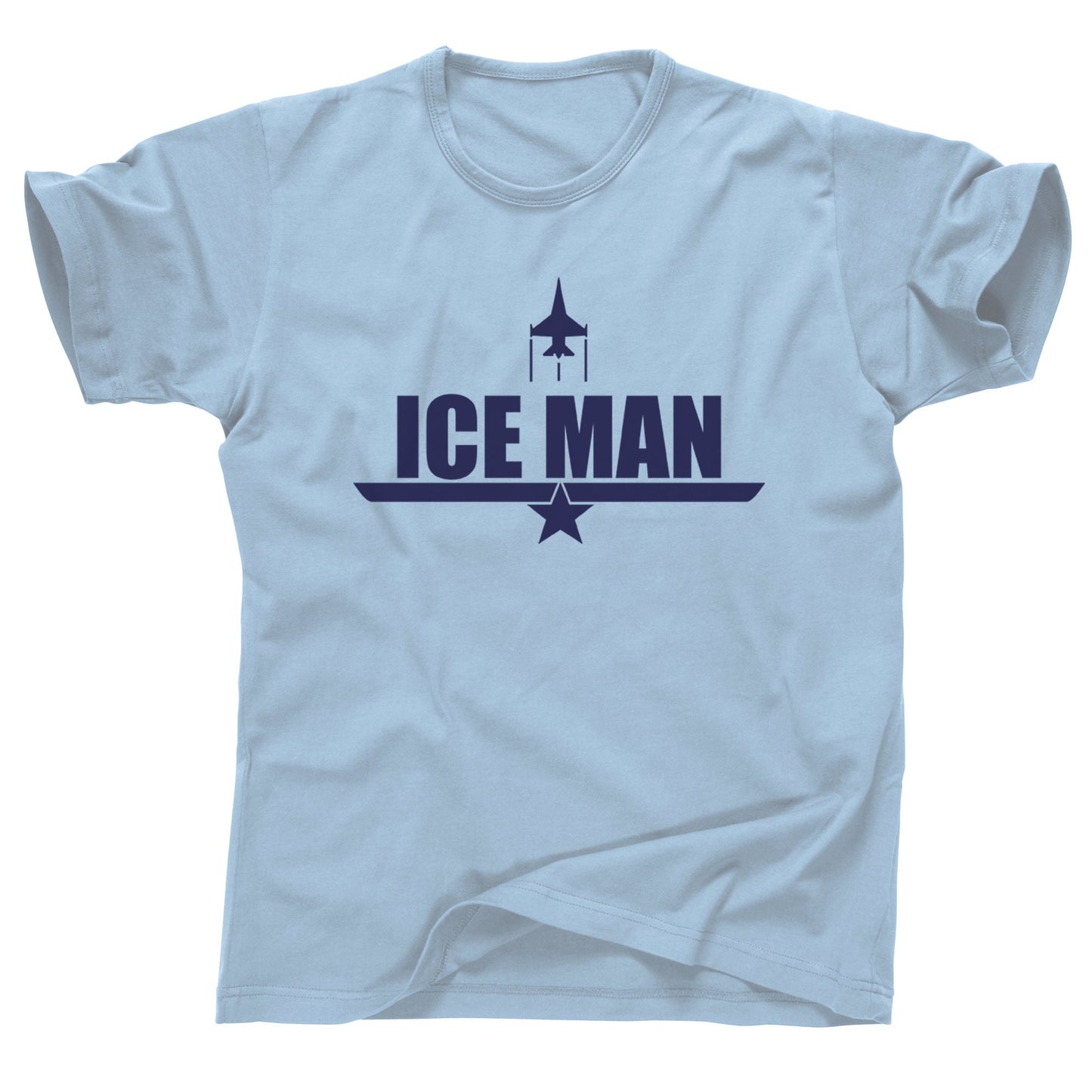 Ice Man Fighter Jet Retro Aviator Tee