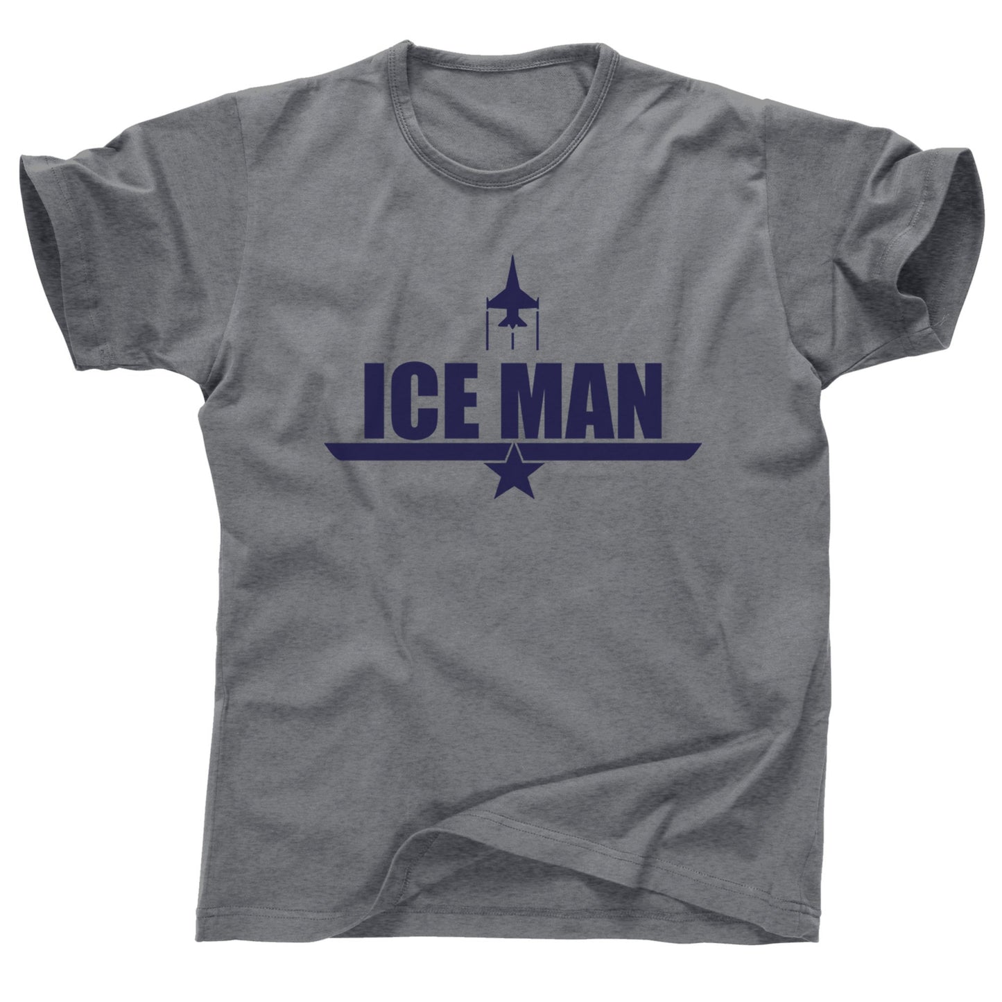 Ice Man Fighter Jet Retro Aviator Tee