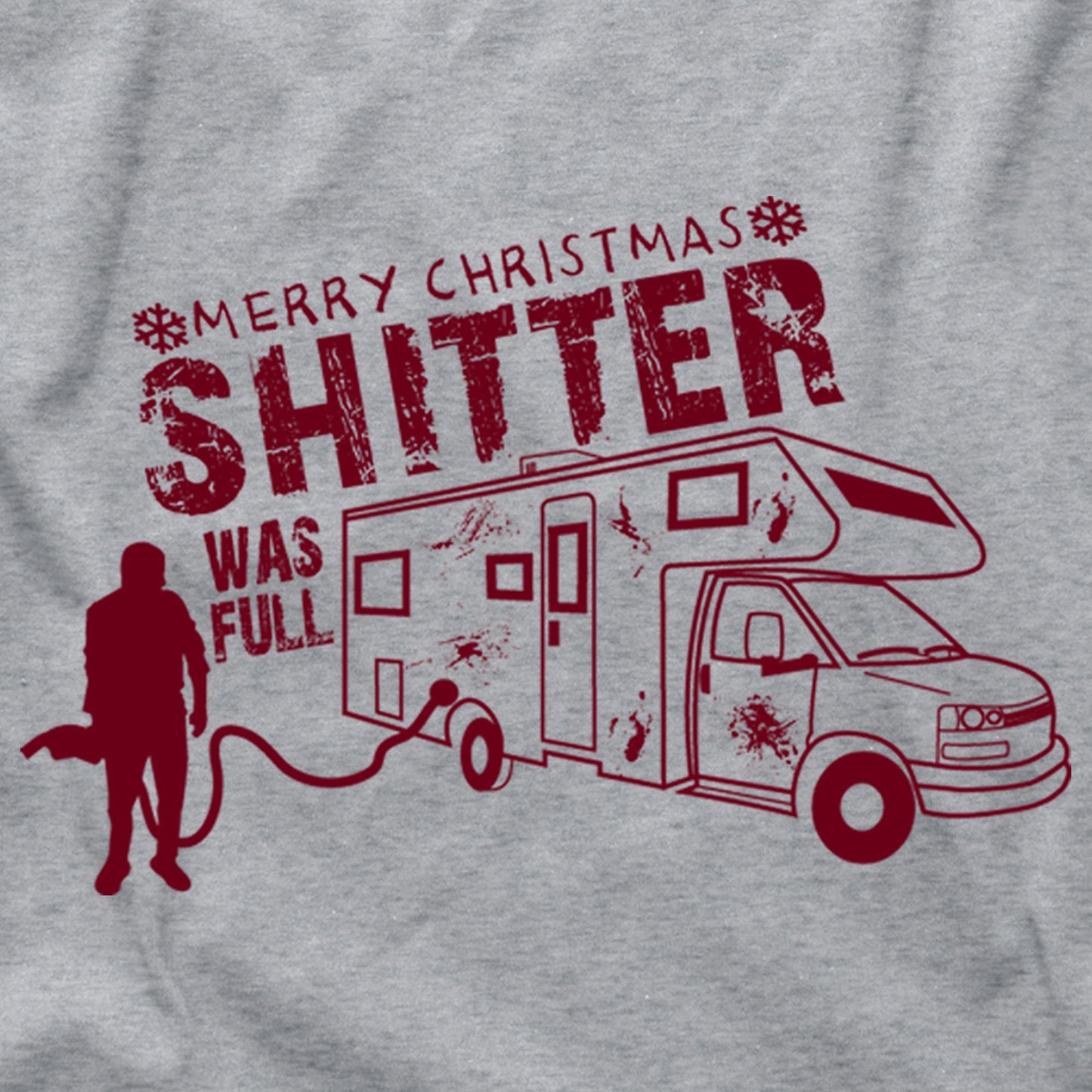 Shitter Was Full  Randy Quaid Cousin Eddie shitter's National Lampoons Christmas Vacation Clark Griswold Family Truckster movie Tee T shirt