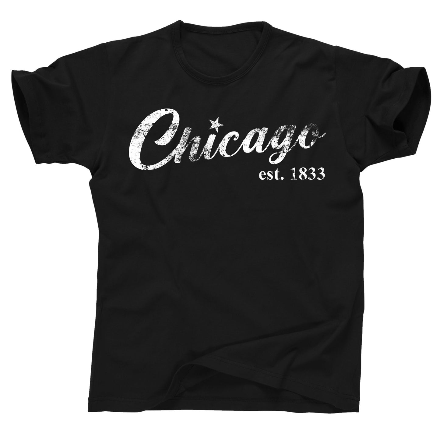City of Chicago Illinois sweet home house of blues speak easy Irish Polish cloud gate navy pier Millennium Park 6 six flags tee t shirt