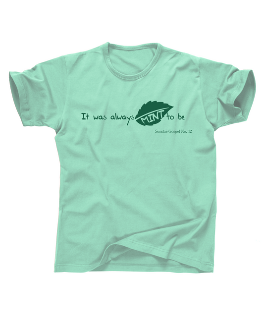 Sundae Scoop "Mint To Be" T-Shirt – Ice Cream Flavor Collection